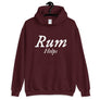 "Rum Helps" Unisex Hoodie - Mutineer Bay