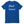 Royal blue unisex t-shirt with "Black Caesar" written in White, on two horizontal lines across the front. Black Caesar (died 1718) was a legendary 18th-century African pirate. The legends say that for nearly a decade, he raided shipping from the Florida Keys and later served as one of Captain Blackbeard's, a.k.a. Edward Teach's, crewmen aboard the Queen Anne's Revenge