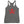 Grey racerback tank top with Jack Rackham pirate flag represented as a red skull above two red crossed swords, which contributed to the popularization of pirates worldwide