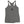 Dark Grey racerback tank top with black Jack Rackham pirate flag represented as a black skull above two black crossed swords, which contributed to the popularization of pirates worldwide