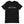 Black cotton t-shirt with "All or None" written horizontally across the middle of the t-shirt. Lettering is in white.