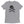 Dark Grey unisex short sleeve t-shirt with Henry Every pirate flag which depicts a black skull in profile wearing a kerchief and an earring, above a saltire of two black crossed bone
