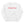White unisex sweatshirt with phrase "Wind & Waves" written horizontally in red IM Fell font .