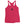 Hot Pink racerback tank top with black Jack Rackham pirate flag represented as a black skull above two black crossed swords, which contributed to the popularization of pirates worldwide