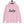 Pink unisex Hoodie with wording "Salty" written on one horizontal row in IM Fell font on the front. Lettering is in Black.