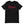 Black short sleeve t-shirt with word "Pirate" written horizontally in red in IM Fell font non front and back.