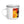 Enamel mug with "Pirate Queen" written on two horizontal rows in white IM Fell font over top of the image of fiery flames