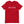 Red cotton t-shirt with "All or None" written horizontally across the middle of the t-shirt. Lettering is in white.