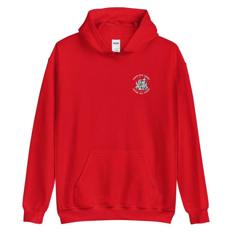 "Pirates Make Legends" Unisex Hoodie - Mutineer Bay