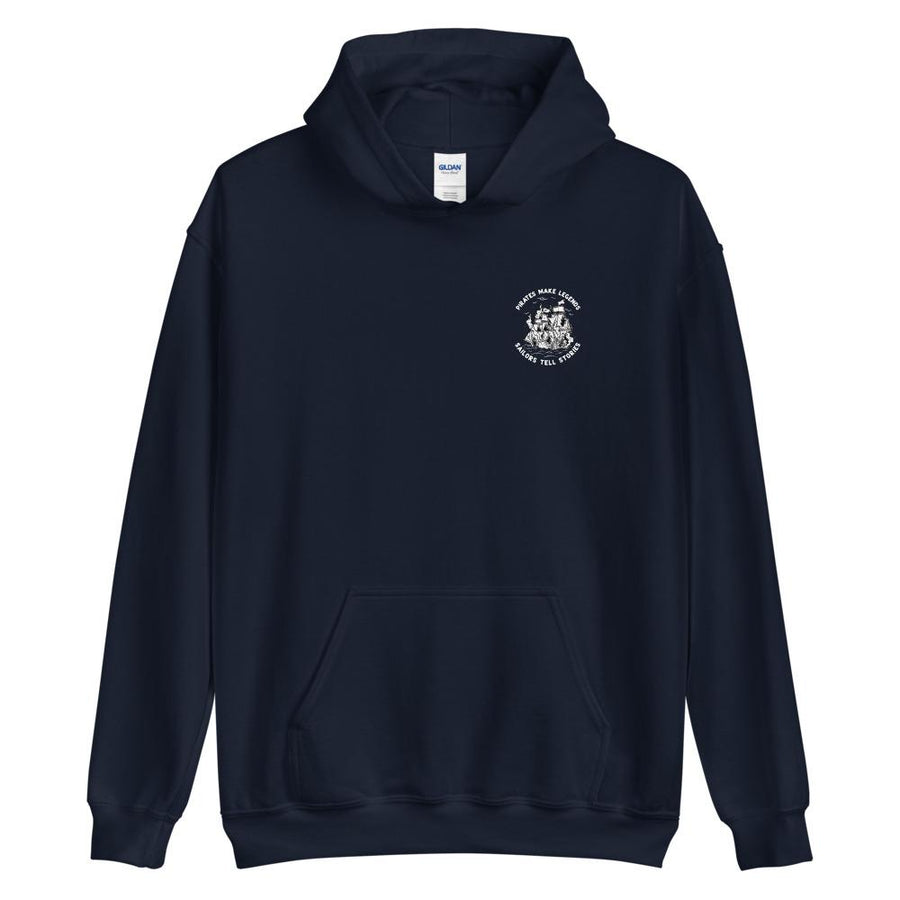 "Pirates Make Legends" Unisex Hoodie - Mutineer Bay