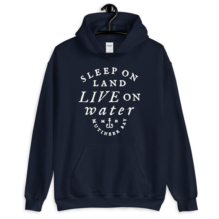 "Sleep on Land" Unisex Hoodie - Mutineer Bay