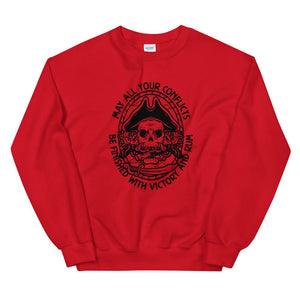 "Victory & Rum" Unisex Sweatshirt - Mutineer Bay