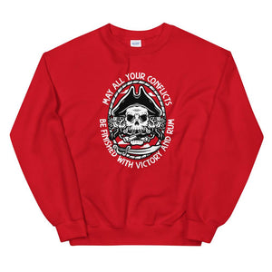 "Victory & Rum" Unisex Sweatshirt - Mutineer Bay